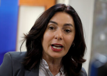 Israeli culture minister Miri Regev speaks to the media before the weekly cabinet meeting in Jerusalem January 6, 2019. Gali Tibbon/Pool via REUTERS