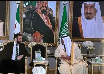 أحمد الشرع يلتقي محمد بن سلمان في الرياض 2025