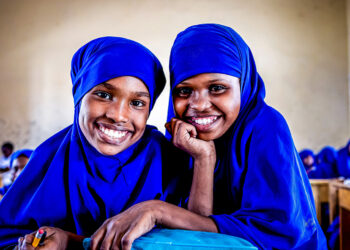 Halimo Abdirahman Ismail, 12 years old, and her friend attend class in Mogadishu, Somalia on 23 January 2021.

On 24 January, we celebrate the International Day of Education. The United Nations General Assembly proclaimed the day to mark our collective responsibility to support all girls and boys to access quality education. 

UNICEF Somalia supports different education activities across the country. Education brings hope of a better future for many children in the country. It promotes peace, tolerance and social inclusion. It is key to eradicating poverty and it equips children to succeed in school, perform productive work, take care of themselves, and lead fulfilling lives.

In Somalia, education is also a lifeline for some children. Going to school can bring stability and help the children to cope with the trauma they have experienced during the conflict. Schools can also protect children from abuse and physical dangers around them.