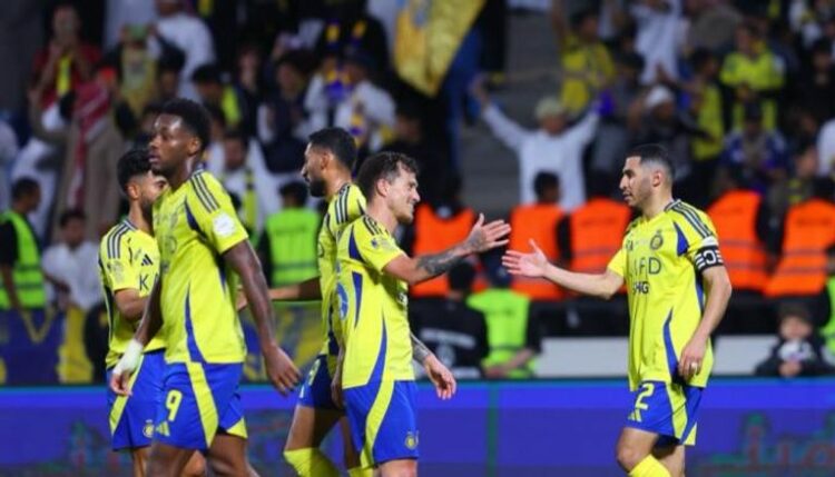 النصر يحرز هدف التقدم على يوكوهاما مارينوس فى الشوط الأول 1 النصر يحرز هدف التقدم على يوكوهاما مارينوس فى الشوط الأول 2025