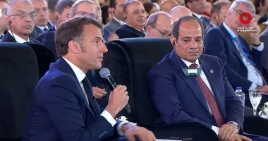ماكرون: من المهم الاستثمار فى مصر لأنها بلد مستقر 1 ماكرون: من المهم الاستثمار فى مصر لأنها بلد مستقر 2025