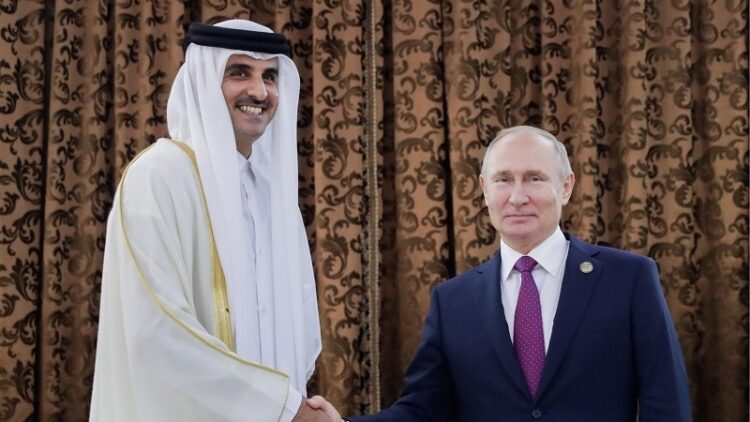 بوتين وأمير قطر يناقشان الأوكراني في موسكو 2025