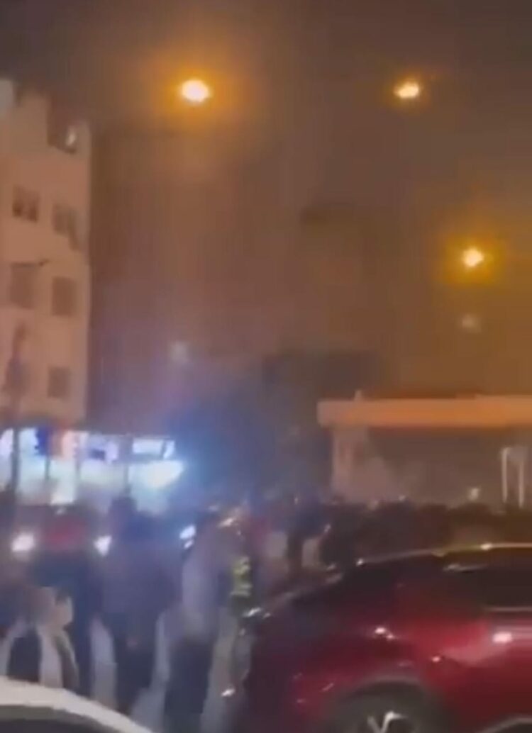 مظاهره حاشدة أمام السفارة الاسرائيلية بالعاصمة الأردنية 2025