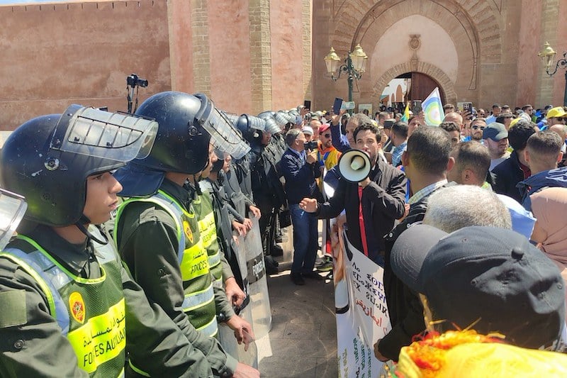 احتجاج أمازيغي في المغرب في الحركة الأمازيغية بذكرى تافسوت إيمازيغن 2 احتجاج أمازيغي في المغرب في الحركة الأمازيغية بذكرى تافسوت إيمازيغن 2025