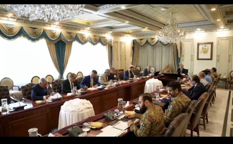 رئيس الوزراء الباكستاني يترأس اجتماعً لجنة الأمن القومي لمناقشة الرد على الهند 1 رئيس الوزراء الباكستاني يترأس اجتماعً لجنة الأمن القومي لمناقشة الرد على الهند 2025