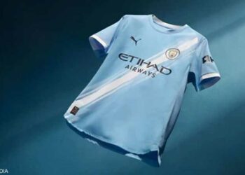 الراعى الرسمى مفاجأة …مانشستر سيتي يكشف عن قميصه الجديد للموسم المقبل 2025