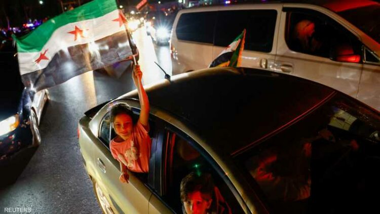 كلمة السر محمد بن سلمان … احتفالات صاخبة في سوريا بعد قرار ترامب رفع العقوبات 1 كلمة السر محمد بن سلمان … احتفالات صاخبة في سوريا بعد قرار ترامب رفع العقوبات 2025