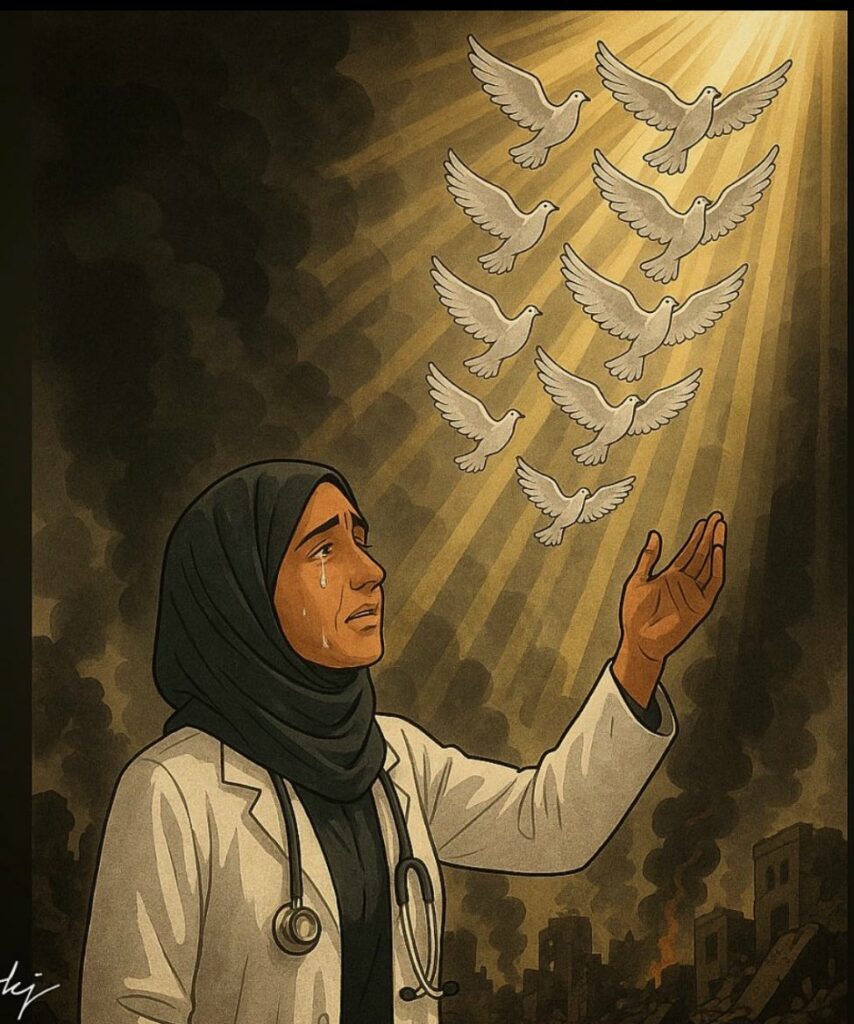 شهادات الناجين من جحيم غزة: كيف أُبيدت عائلة الطبيبة آلاء النجار بصواريخ الاحتلال؟ 3 شهادات الناجين من جحيم غزة: كيف أُبيدت عائلة الطبيبة آلاء النجار بصواريخ الاحتلال؟ 2025