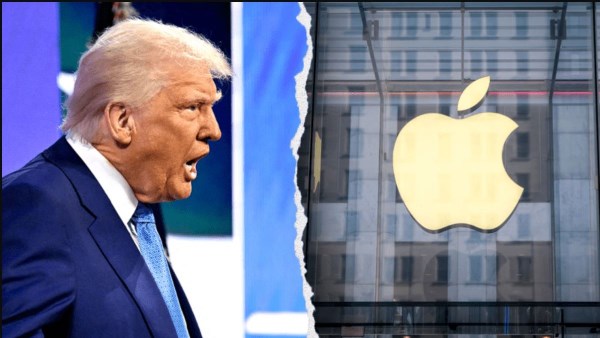 انهيار تاريخي في قيمة آبل.. كيف دفعت تهديدات ترامب الشركة العملاقة إلى ما دون 3 تريليونات دولار؟ 1 انهيار تاريخي في قيمة آبل.. كيف دفعت تهديدات ترامب الشركة العملاقة إلى ما دون 3 تريليونات دولار؟ 2025