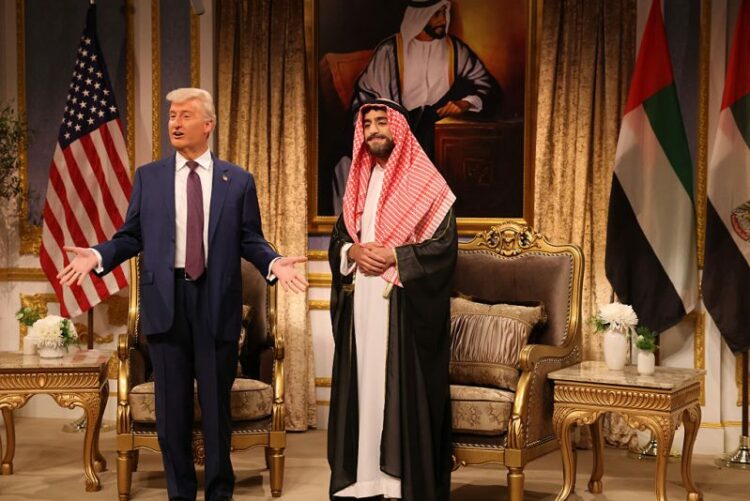 من الخيول إلى إعلان الشامبو.. الإعلام الأميركي يسخر من استقبال ترمب في الخليج! 1 من الخيول إلى إعلان الشامبو.. الإعلام الأميركي يسخر من استقبال ترمب في الخليج! 2025