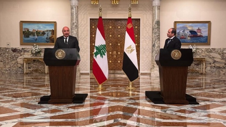 السيسي يستقبل عون: مصر ترفض انتهاكات إسرائيل في لبنان وتدعم إعادة الإعمار 1 السيسي يستقبل عون: مصر ترفض انتهاكات إسرائيل في لبنان وتدعم إعادة الإعمار 2025