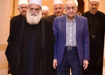 بري يستقبل شيخ عقل طائفة الموحدين الدروز ويبحث الأوضاع في لبنان 2025