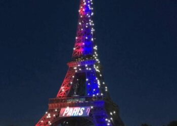 برج إيفل سيتزيّن بألوان باريس سان جيرمان لدعمه في نهائي "أبطال أوروبا" 2025