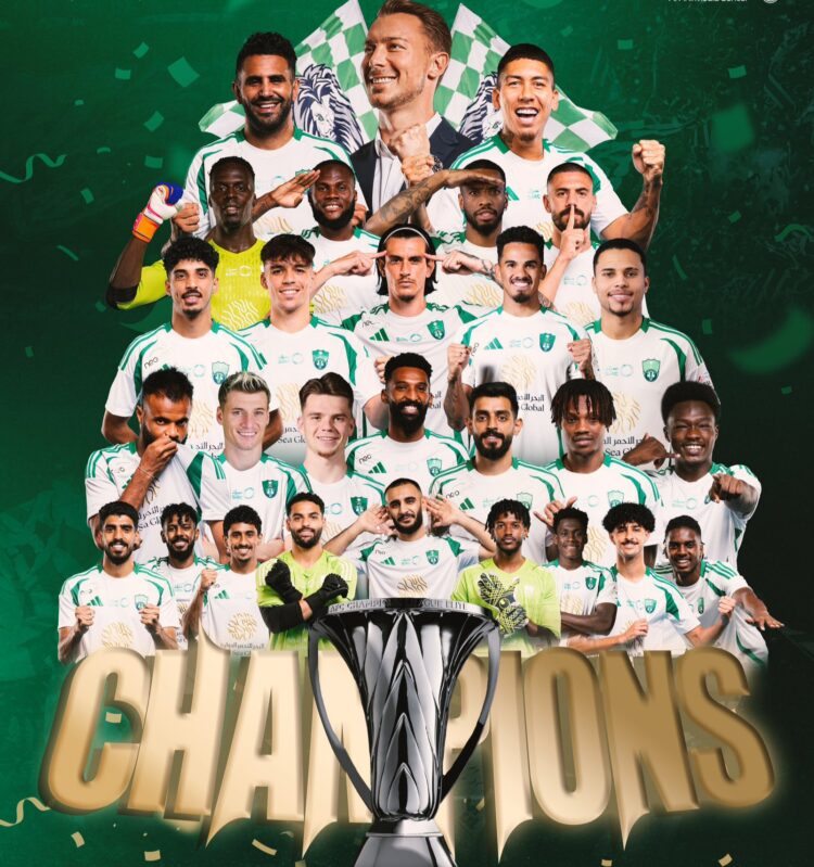 الأهلي السعودي يصنع المعجزة الآسيوية: كيف صعد الراقي من دوري يلو ليحكم آسيا 1 الأهلي السعودي يصنع المعجزة الآسيوية: كيف صعد الراقي من دوري يلو ليحكم آسيا 2025