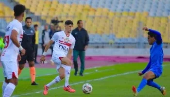 بيراميدز يتقدم على الزمالك بهدف فى الشوط الاول فى نهائى كأس مصر 2025