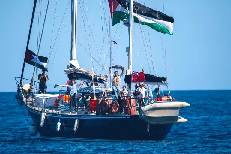 إسرائيل تتأهب لاختطاف سفينة إنسانية تقل غريتا ثونبرغ: الاحتلال يستعد لإطلاق النار على ناشطي أسطول الحرية 2 إسرائيل تتأهب لاختطاف سفينة إنسانية تقل غريتا ثونبرغ: الاحتلال يستعد لإطلاق النار على ناشطي أسطول الحرية 2025