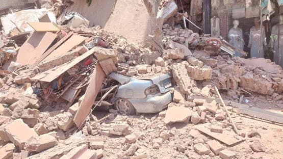 انهيار عقار في القاهرة.. والبحث عن جثث تحت الأنقاض 1 انهيار عقار في القاهرة.. والبحث عن جثث تحت الأنقاض 2025