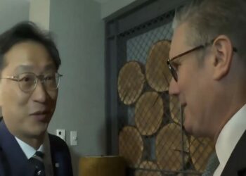 كارثة دبلوماسية…ستارمر يصافح مترجما ظنا منه أنه رئيس كوريا الجنوبية 2025