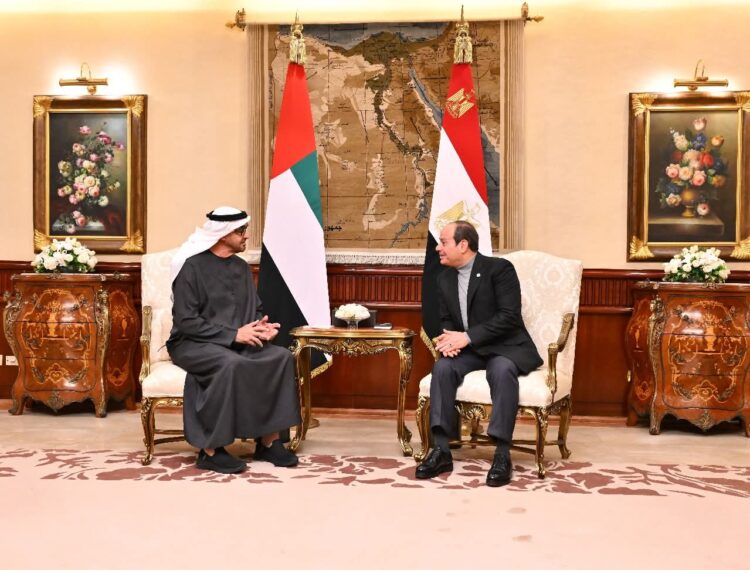 السيسي يتوجه إلى الإمارات 2025