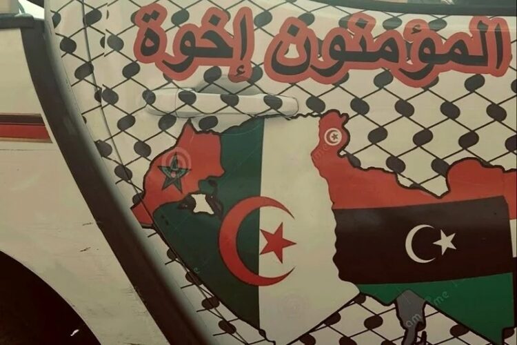 الرباط تفتح النار على قافلة الصمود بسبب ظهور خريطة المغرب بدون الصحراء 1 الرباط تفتح النار على قافلة الصمود بسبب ظهور خريطة المغرب بدون الصحراء 2025