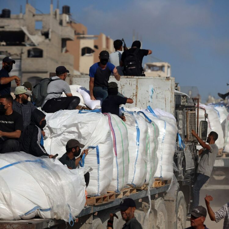 العشائر الفلسطينية تنجح في إيصال المساعدات الإنسانية إلى مدينة غزة 2026