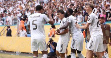 ريال مدريد يفوز على بوروسيا دورتموند بنتيجة 3/1 فى مباراة مثيرة ببطولة كأس العالم للأندية 1 ريال مدريد يفوز على بوروسيا دورتموند بنتيجة 3/1 فى مباراة مثيرة ببطولة كأس العالم للأندية 2025