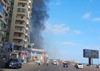 حريق هائل يلتهم مطعمًا في منطقة سيدي بشر بكورنيش الإسكندرية الجمعة 11 يوليو 2025 2025