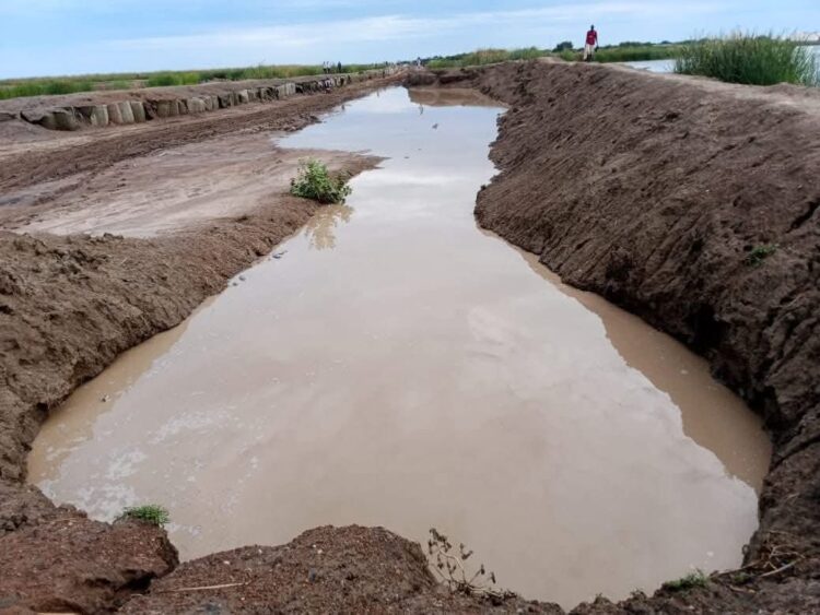 فيضانات تجتاح مدينة بنتيو في جنوب السودان 2025