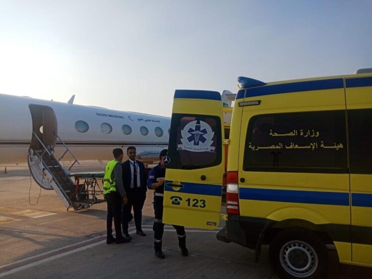 السفارة السعودية في القاهرة تعلن إجلاء طبي لمواطن سعودي إلى الرياض 1 السفارة السعودية في القاهرة تعلن إجلاء طبي لمواطن سعودي إلى الرياض 2025