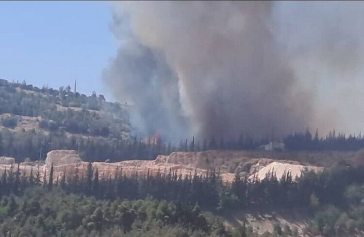 حريق كبير بمحيط قصر الشعب في دمشق "فيديو" 1 حريق كبير بمحيط قصر الشعب في دمشق "فيديو" 2025