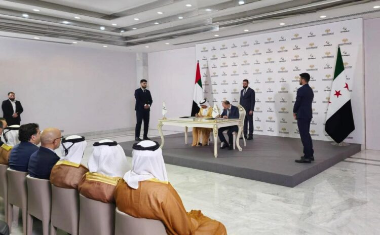 اتفاقية الـ800 مليون دولار: كيف تعيد الإمارات رسم خريطة الموانئ السورية؟ 1 اتفاقية الـ800 مليون دولار: كيف تعيد الإمارات رسم خريطة الموانئ السورية؟ 2025