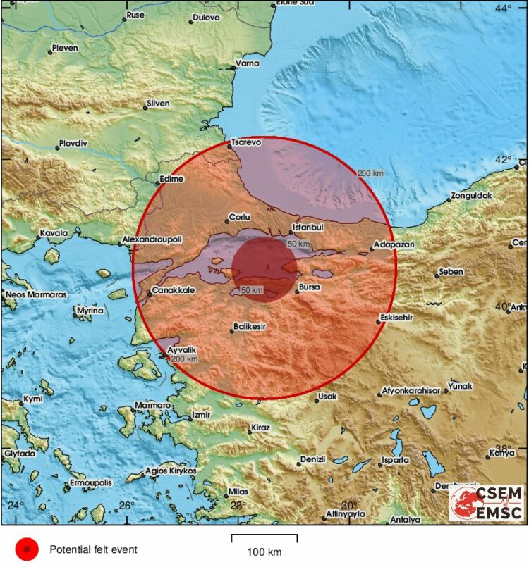 زلزال بقوة 6.1 يضرب ولاية باليكسير التركية ويشعر به في إسطنبول ومدن أخرى 2026