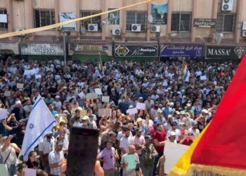 شاهد حشود في السويداء تحت شعار "حق تقرير المصير" وترفع علم إسرائيل 2025