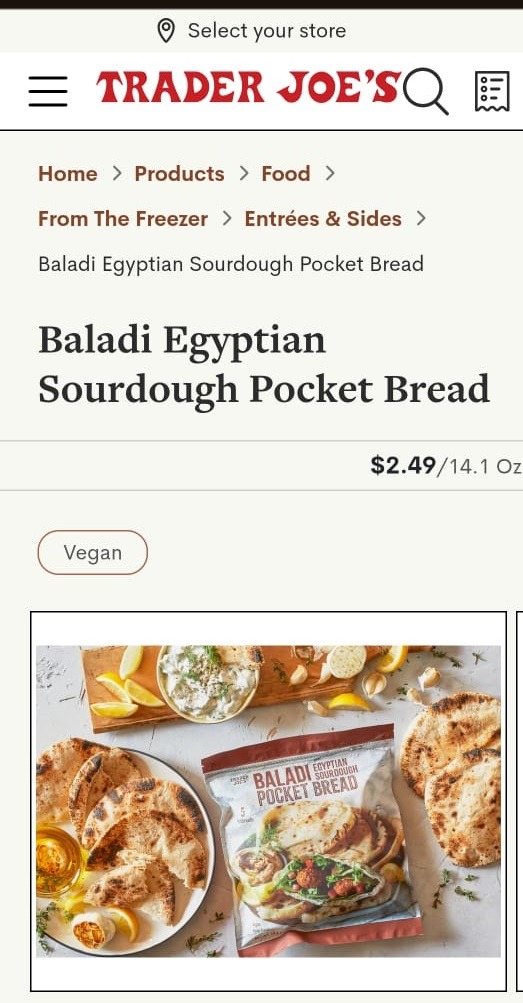 الخبز البلدي المصري يغزو الأسواق الأمريكية عبر سلسلة متاجر Trader Joe's 3 الخبز البلدي المصري يغزو الأسواق الأمريكية عبر سلسلة متاجر Trader Joe's 2025
