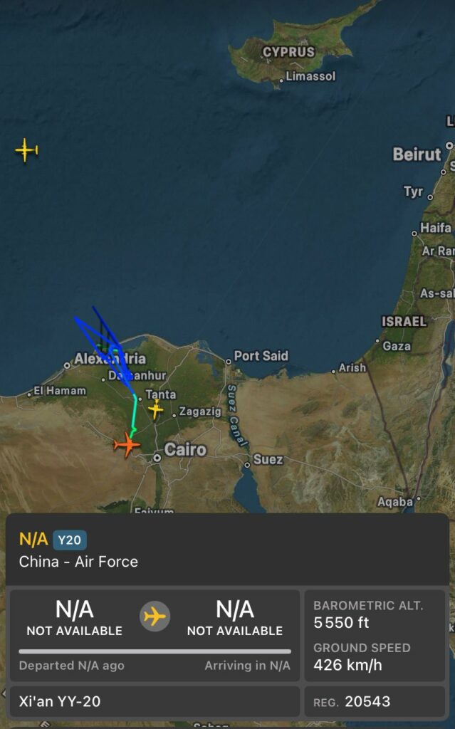 تحليق غير اعتيادي لطائرة YY-20 الصينية قرب السواحل المصرية "صور" 3 تحليق غير اعتيادي لطائرة YY-20 الصينية قرب السواحل المصرية "صور" 2025