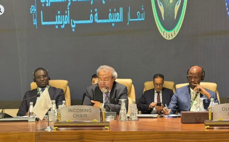 من مكافحة الإرهاب إلى الأمن السيبراني.. بنغازي تحتضن مؤتمر أجهزة الأمن والمخابرات الإفريقية في بنغازي 1 من مكافحة الإرهاب إلى الأمن السيبراني.. بنغازي تحتضن مؤتمر أجهزة الأمن والمخابرات الإفريقية في بنغازي 2025