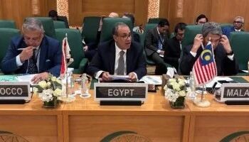 وزير الخارجية المصرى يهدد اسرائيل : لن نسمح بإقامة وهم "إسرائيل الكبرى 2025