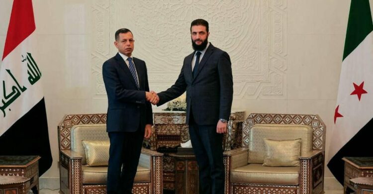 رسالة عاجلة من بغداد إلى دمشق.. تفاصيل اجتماع أمني واقتصادي ساخن 1 رسالة عاجلة من بغداد إلى دمشق.. تفاصيل اجتماع أمني واقتصادي ساخن 2025