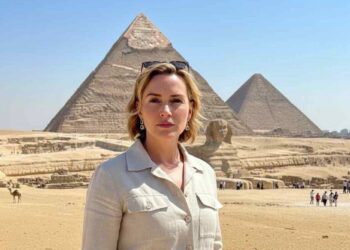 زيارة مفاجئة تهز القاهرة… النجمة العالمية كيت وينستون تعلن دعم أطفال مصر 2025