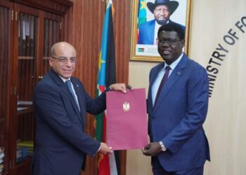 مراسم رسمية في جوبا: اعتماد السفير المصري الجديد لدى جنوب السودان 2025
