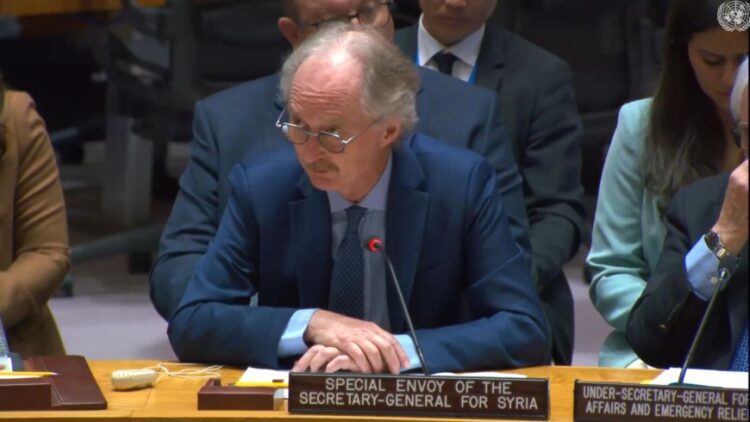 في مجلس الأمن… المبعوث الأممي يطلق تحذيرات بشأن مستقبل سوريا السياسي والأمني 2025