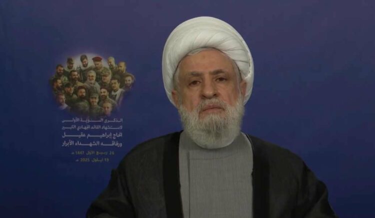 نعيم قاسم: سلاح المقاومة موجّه لإسرائيل.. وندعو السعودية لفتح صفحة جديدة مع حزب الله 2025