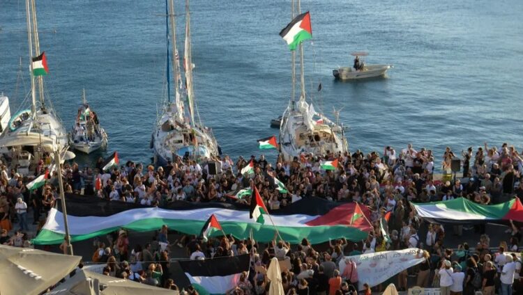 توتر في شرق المتوسط مع اقتراب "أسطول الصمود" من كسر الحصار البحري على غزة 2025