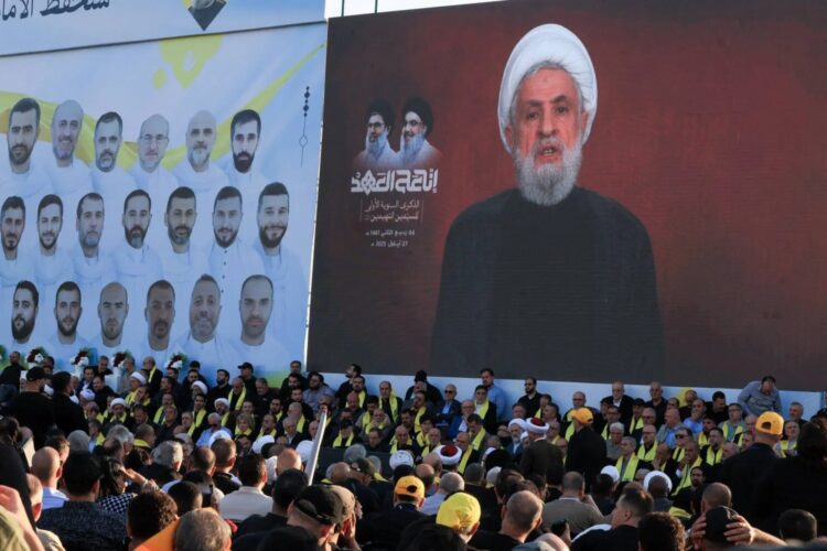 نعيم قاسم في ذكرى اغتيال نصرالله: حزب الله لن يتخلى عن السلاح 1 نعيم قاسم في ذكرى اغتيال نصرالله: حزب الله لن يتخلى عن السلاح 2025