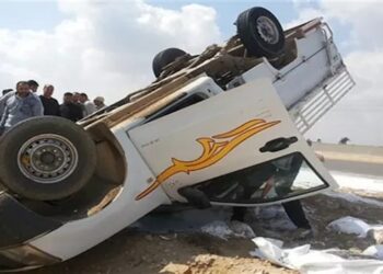 مصر: إصابة 11 شخصا في حادث انقلاب سيارة على الطريق الإقليمي باتجاه الصف 2025