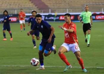 تعادل مثير بين الأهلى وانبى فى الدوري المصري 2025