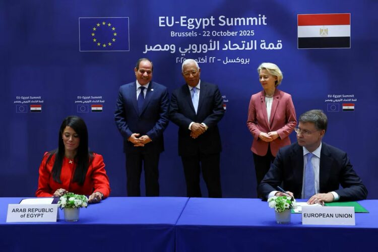 الاتحاد الأوروبي ومصر يوقعان مذكرة تفاهم لبرنامج قروض بقيمة 4 مليارات يورو 2025