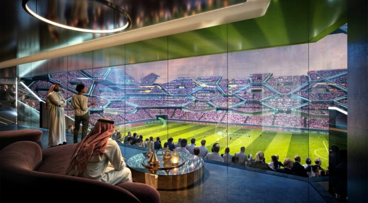السعودية تكشف عن مشروع “نيوم سكاي ستاديوم”: استاد معلق على ارتفاع 350 مترًا في قلب “ذا لاين” 1 السعودية تكشف عن مشروع “نيوم سكاي ستاديوم”: استاد معلق على ارتفاع 350 مترًا في قلب “ذا لاين” 2025