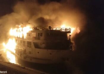 مأساة كادت أن تقع: 220 ناجيًا من حريق "إمبريس" بنيل إسنا بينهم 60 إيطاليًا 2025