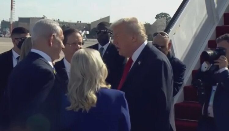 ترامب يصل إلى إسرائيل مع الإفراج عن الأسرى الإسرائيليين "فيديو" 2026
